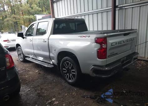 2020 Chevrolet Silverado 1500 4Wd Short Bed Lt из США, поврежденный, VIN 1GCUYDED3LZ380741